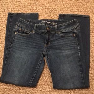 American Eagle jeans size 8 short slim boot